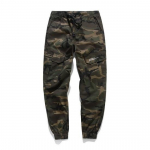 Camo Joggers Meeste Cargo P&uuml;ksid Meeste Militaarmustad/Kamuflaažip&uuml;ksid Puhaspuuvillased Meeste Taskutega p&uuml;ksid 34 kamuflaaž