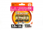 Seaguar Fluorocarbon 150 Leader Line 150 m Suurus 1,5 6 naela (0775) puhas
