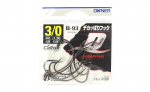 Omanik B-93 Worm Hook Dekappari Wide Gap Plus suurus 3/0 (4733)