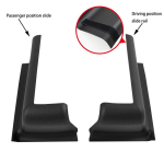 for Tesla y Seat Bottom Wheel Anti-kick Protection Suitable for Tesla Model Y Car Accessories -2022 Interior Front slide rail gray