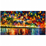 Abstraktsed maastiku&otilde;limaalid, prinditud l&otilde;uendile seinakunstid, plakatid ja v&auml;ljatr&uuml;kid kaasaegsed seinapildid elutoa sisekujunduseks Cuadrose taust 50x100cm