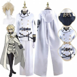 Anime Seraph of The End Mikaela Hyakuya Cosplay Halloweeni Karnevali vormiriietus koos parukaga T&auml;iskomplekt Kost&uuml;&uuml;mid L-(Costume+Wig)