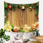 J&otilde;ulude lumememme v&otilde;luvaip Uusaasta magamistuba Seinale Ripp Kodukaunistus Boheemlaslik dekoratiivne hipi prinditud lehe taust 95x73cm