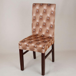 Universaalne saastumisvastane majapidamistooli kate Euroopa stiilis hotellitoolipakett Toolikate &Uuml;hes t&uuml;kis elastne tooli kate &scaron;ampanjav&auml;rvi