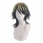 Uus Anime Tokyo Revengers Hanemiya Kazutora Cosplay parukas, must kuldne l&uuml;hike Tokyo Manji Gang Captain Fiber juukseparukad + parukam&uuml;tsike