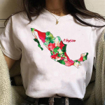 Mehhiko Ts&auml;rk Naiste Koomiks T-s&auml;rgid Naiste Y2k Comic Graphic Clothing S