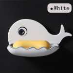 1 tk Seinale kinnitatav seebialus vannitoa du&scaron;i jaoks Kaasaskantav vaalasibihoidja Plastikust k&auml;snaalus k&ouml;&ouml;gi vannitoatarvikute jaoks tumesinine v&auml;rv