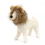Kass Lion Mane Lemmiklooma L&otilde;vi Kost&uuml;&uuml;m Lemmikloom L&otilde;vi juuksed Parukas koertele Kassid Lemmikloomad Halloweeni j&otilde;ulupeo kingitus S pruun