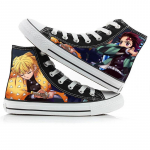 Demon Slayer Print l&otilde;uendikingad Mood Anime Tudengid Mehed Naiste Unisex vabaajajalatsi armastajad Paarid Kingad 38
