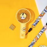 [Korea] BTS(Bangtani poisid) Mini Handy Fan TinyTan Butter, ametlik, originaalne, autentne, iidolikuju, K-pop, Korea iidol, HYBE(Suur hitt)