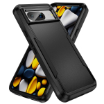 Kukkumiskaitse Funda &uuml;mbris Pixel 8 Pro 7 7A Pixel6 Pixel6a Pixel 6 Pro Pixel8 Pixel7 p&otilde;rutusvastaste tugevate kooki &uuml;mbriste jaoks for Pixel 7A must