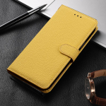 Tugeva tekstuuriga nahast &uuml;mberp&ouml;&ouml;ratav rahakoti&uuml;mbris Samsung Galaxy A05 A15 A04S A14 A23 A34 A54 A23 A33 A53 A73 M54 5G S20 S21 S2 S23 Ultra Plus FE raamatukaanele For Samsung Galaxy A05S kollane