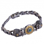 Hiina stiilis retroh&otilde;bedane k&auml;ev&otilde;ru topelt Pixiu &uuml;heksa paleed v&otilde;ivad keerleda domineerivad mees- ja naispaarid isikup&auml;rastatud kingitused 20cm