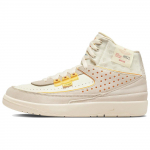Union LA x Air Jordan 2 Retro SP Rattan Unisex Tossud Kreemjas Siren-Punane Rand DN3802-200 40