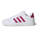 Adidas Grand Court 2.0 Suurem Laps Valge P&auml;ris Magenta Laste Tennised Pilvevalge Meeskond-P&auml;ris Magenta GY4764 39⅓