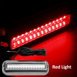 LED paadivalgusti, 42 LED-i veekindel 316 roostevabast terasest veealune valgusti jahi paadi ahtrilauale punane