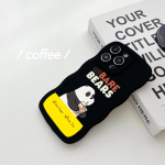 Bears Soft Wave Shape telefoni&uuml;mbris Realme C53 C55 Redmi Note 12 Note 11 Pro jaoks Samsung S23 Ultra A53 A52 Vivo V23e Y35 Y02 IPhone Tecno Spark Cover Infinix Hot 30 Play