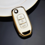 Renault Kadjar Captur Megane Sandero Stepway Logan Clio 5 Arkana 2020 2021 auto klapp-v&otilde;tmekorpuse kate puldihoidiku kaitse valge