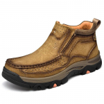 Meeste ehtsast nahast poolsaapad S&uuml;gistalvised Meeste kingad Mood suured vabaajasaapad Lehmanahast meeste ehtsast nahast saapad 39