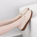 Naiste vabaaja lamedad kunstnahast t&ouml;&ouml;kingad Armsad Penny Loafer Slip On Ballet Flat Kerged pehmed s&otilde;idujalatsid Naiste moep&uuml;ksid jalan&otilde;ud 35