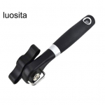 Turvaline L&otilde;ikus Konserviavaja, Sile Serv Ergonoomiline K&auml;eshoitav Konserviavaja, Multifunktsionaalne K&auml;sitsi Purgiavaja Toidukvaliteediga Plastik must