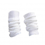 Jalasoojendajad, paksendatud k&uuml;lmakindel kaitse, armsad t&uuml;drukute soonikuga silmkoelised jalakatted igap&auml;evaseks kandmiseks One Size B