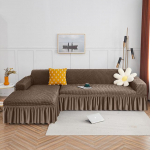 Tugev nurgadiivani kate Mugav padi diivani kate Elastne diivan Nahakaitse Lemmiklooma lamamistool Lamamistool L-kujuline diivan Tugitoolid 1seater 90-140cm