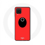 Samsung Galaxy A12 &uuml;mbris Squid Game maski s&otilde;duriring