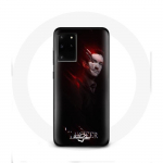 Musta taustaga &uuml;mbris Samsung Galaxy S11 Plus Luciferi seeria jaoks