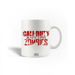 Mug en C&eacute;ramique Call of Duty Black Ops 2 Zombies Logo Rouge