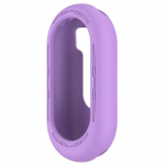 Silikoonist kaitsekate Kergesti paigaldatav kriimustusvastane t&auml;pne aukudega kella&uuml;mbris Xiaomi Mi Band 8 jaoks lilla