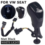 LED auto stiil VW golf 7 passat B8 tiguan 2 T-roc skoda superb kodiaq MQB elektrooniline automaatse k&auml;iguvahetuse k&auml;epide White-Matt Black