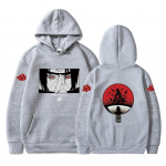 Mehed ja naised Jaapani anime Naruto Graafiline Uchiha Itachi Klassikaline kapuuts Kampsun-Hoodie S&uuml;gis- ja talvine s&ouml;rkimisspordir&otilde;ivad M
