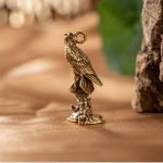 Retro Messingist Kotka Ornament Kuju Kodu Kontori Kaunistused Kotka Nukk K&auml;sit&ouml;&ouml; Lauakaunistus Kingitus