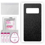 apgo Protective Skin Sticker for the back compatible with Asus Zenfone AR ZS571KL, Wrap Film, Foil, Vinyl - Pattern Black Honeycomb