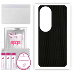 apgo Protective Skin Sticker for the back compatible with Oppo Reno 10 Pro+, Wrap Film, Foil, Vinyl - Pattern Matrix