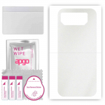 apgo Protective Skin Sticker for the back compatible with Asus ROG Phone 6, Wrap Film, Foil, Vinyl - Pattern Matte Transparent