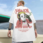 Hiina uusaasta meeste T-s&auml;rk 3d Panda tr&uuml;kitud meeste riided Suvised vabaaja l&uuml;hikeste varrukatega &uuml;laosa lahtised &uuml;lisuured T-s&auml;rk Street Tees 5XL