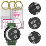 3x apgo MATTE Hybrid protective glass compatible with Forever ICON AW-100, flexible nano glass, great replacement for tempered glass, scratch-resistan