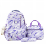 &Otilde;pilasseljakott Kolmeosaline koolikott Naiste suure mahutavusega vastupidav seljakott