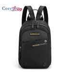 Cozy Up multifunktsionaalne topelt&otilde;laga ristikott meestele ja naistele 22cm * 10cm * 31cm must