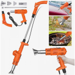 3-in-1 2000W Elektriline kuuma&otilde;hup&uuml;stol, Umbrohut&otilde;rjuja, Grillis&uuml;&uuml;taja Muru leegitseja Termiline umbrohup&otilde;letaja Aiat&ouml;&ouml;riist Termiline umbrohut&otilde;rjuja EU Plug oranž