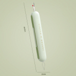 N&otilde;elasilma niiditaja k&auml;sitsi &otilde;mblemiseks 2-in-1 &otilde;mbluste eemaldaja ja niiditaja majapidamises &otilde;mblemise tarvikud kahekordse otsaga disain n&auml;put&ouml;&ouml; roheline