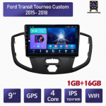 Android 2 Din auto multimeediumipleier Ford Transit Tourneo Custom 2015- 2018 peaseadmele Stereo Carplay GPS-navigatsioon BT WIFI 2+32GB 1+16GB