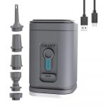 Juhtmeta &otilde;hupump Kaasaskantav elektriline &otilde;hukompressori t&auml;ite- ja t&uuml;hjenduspump 5 d&uuml;&uuml;siga LED-iga