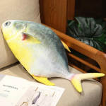 3D-simulatsioon Kala Palus m&auml;nguasjad T&auml;idisega tuunikala l&otilde;he S&uuml;gis Saury Grouper Palus padi Loov diivan Padjapadi Kingitus Lastele m&auml;nguasi 80cm