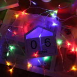 LED Star Lights String Holiday V&auml;rvilised tuled &Ouml;&ouml;valgustid &Otilde;ues Matkatelk J&otilde;ulud Bare Lamp&USB