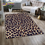 3D Wild Leopard Print seeria pindalavaip, vaibavaip kodu elutoa diivani uksematt K&ouml;&ouml;gi sisekujundus, laste libisemiskindel p&otilde;randamatt 160cm x 200cm