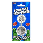 Porte-Cl&eacute;s capsule d&eacute;capsuleur Tout Travail M&eacute;rite Sa Bi&egrave;re drole