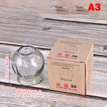 1 tk klaasist kuputamisteraapia seade tagak&uuml;lg Gua Sha teraapia masseerija kraapides massaaži tulekummid